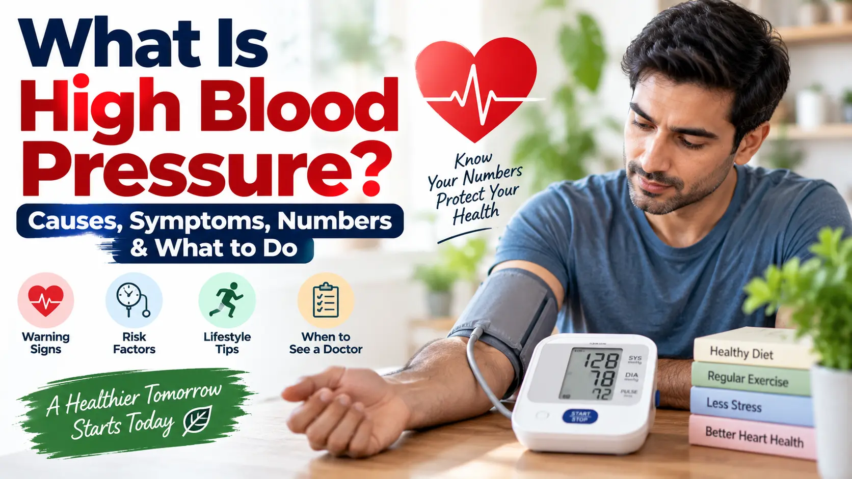 What Is High Blood Pressure? Causes, Symptoms, Numbers & What to Do? What Is High Blood Pressure? Causes, Symptoms, Numbers & What to Do?